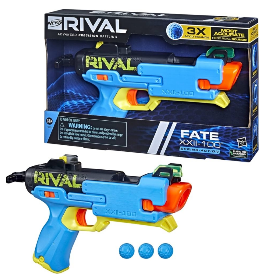 اسلحه آب‌پاش برند hasbro(NERF) سری rival مدل fate xxii-100