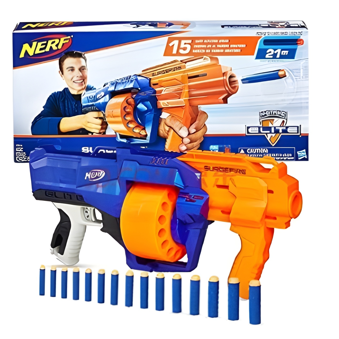 اسلحه تیرابری برند Hasbro(NERF) سری Elite سری surgefire