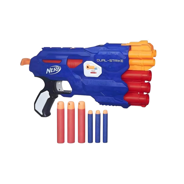 اسلحه تیرابری برند Hasbro(NERF) سری Elite مدل dual-strike