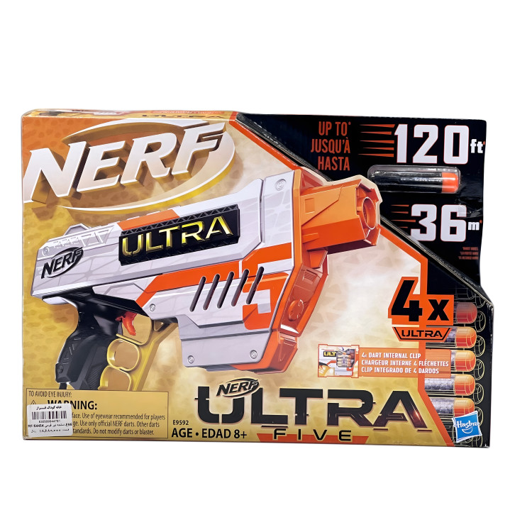 اسلحه تیرابری برند Hasbro(NERF) سری ultra مدل five