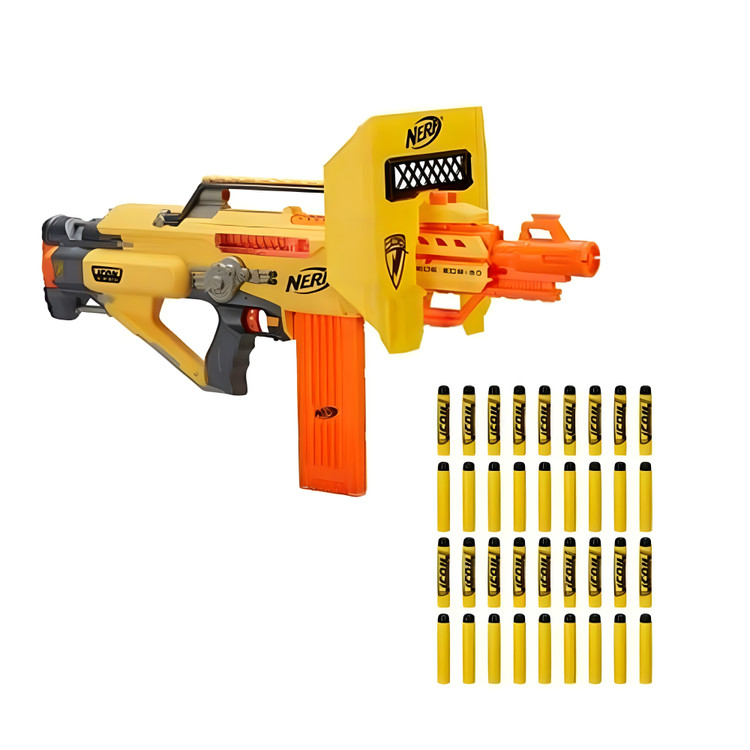 اسلحه تیرابری برند Hasbro(NERF) سری alpha strike مدل stampede ecs
