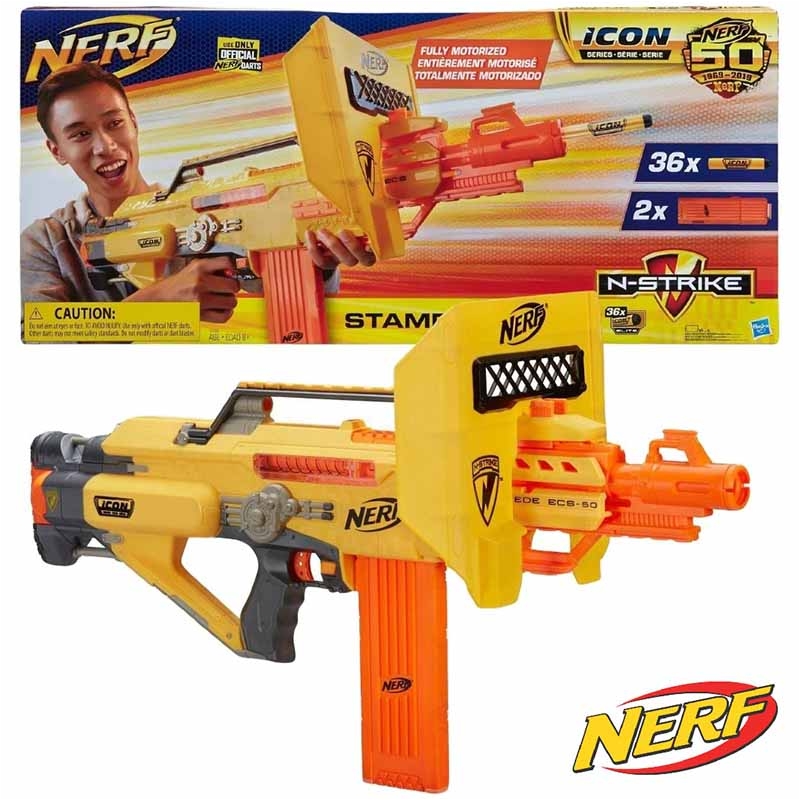 اسلحه تیرابری برند Hasbro(NERF) سری alpha strike مدل stampede ecs