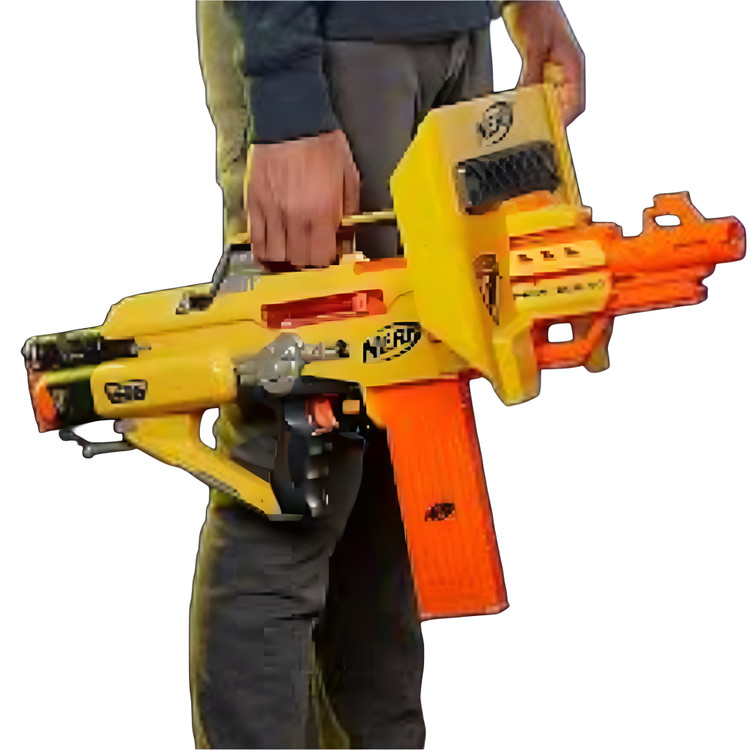 اسلحه تیرابری برند Hasbro(NERF) سری alpha strike مدل stampede ecs