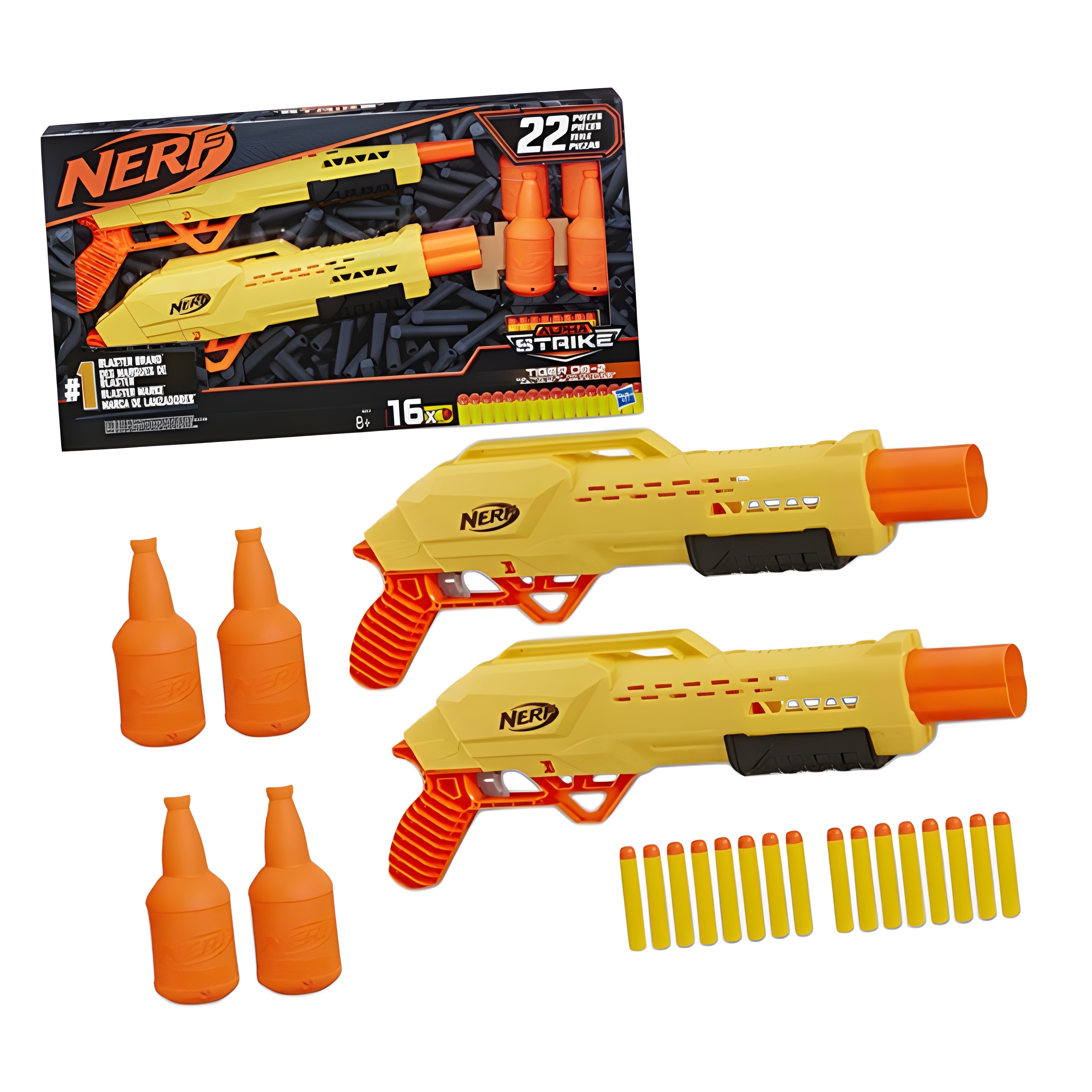 اسلحه تیرابری برند Hasbro(NERF) سری alpha strike مدل tiger2