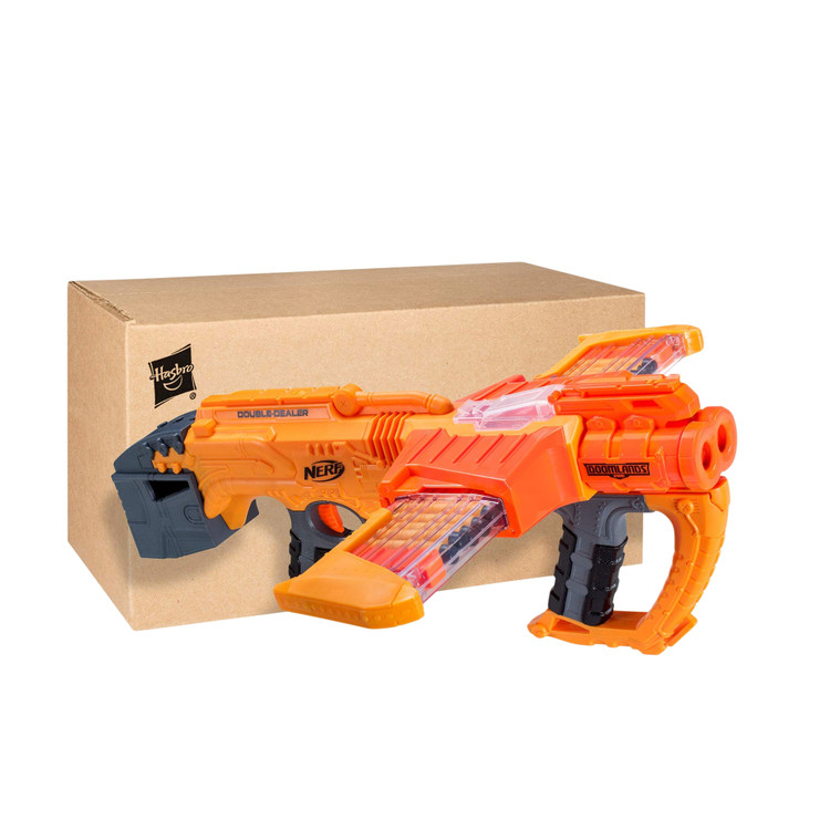 اسلحه تیرابری برند Hasbro(NERF) سری doom lands مدل double dealer