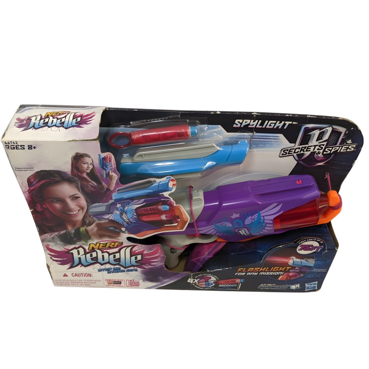 اسلحه تیرابری برند Hasbro(NERF) سری rebelle مدل spylight