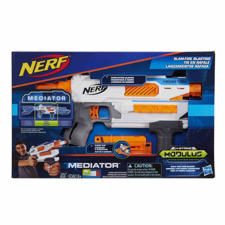 اسلحه تیرابری برند Hasbro(NERF) سری modulus مدل mediator