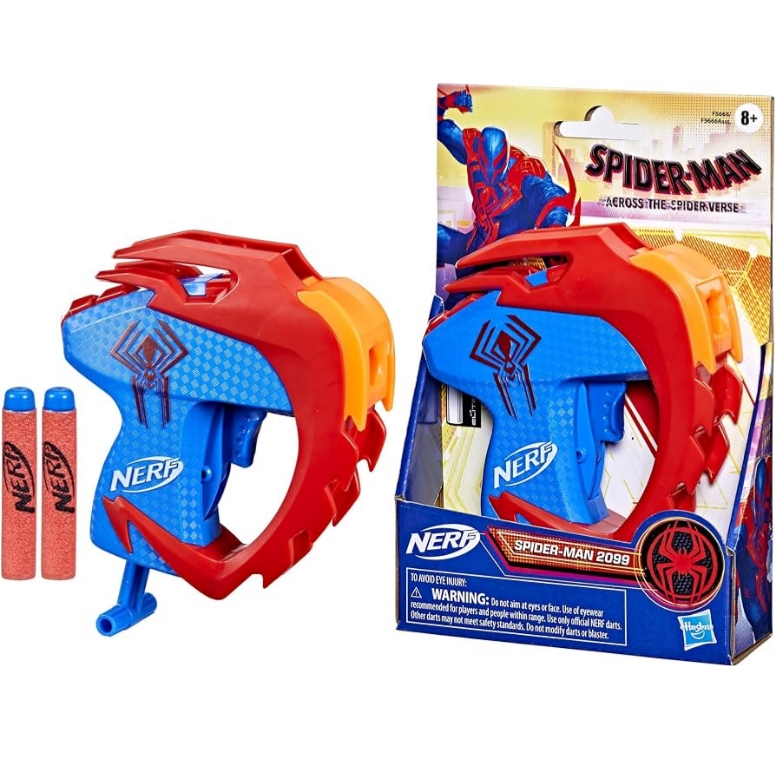 اسلحه تیرابری برند Hasbro(NERF) سری marvel مدل spider man