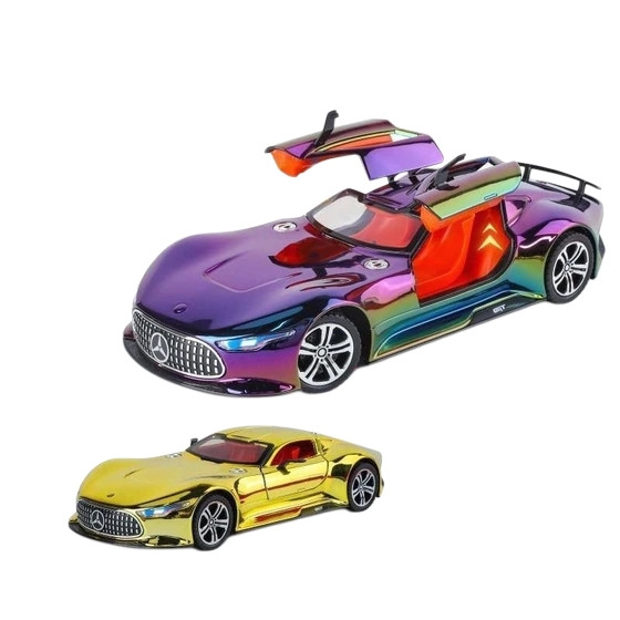 ماکت ماشین عقب کش فلزی بنز GT گلکسی مقیاس ۱/۲۴ کد B 2472