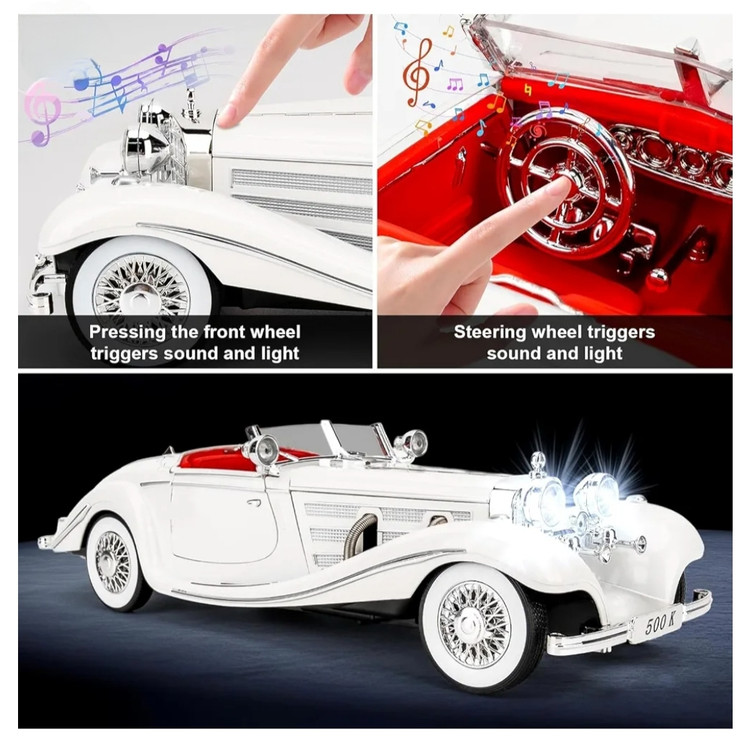 ماشین عقبکش بنز K500 مقیاس 1:18 کد CZ1805A