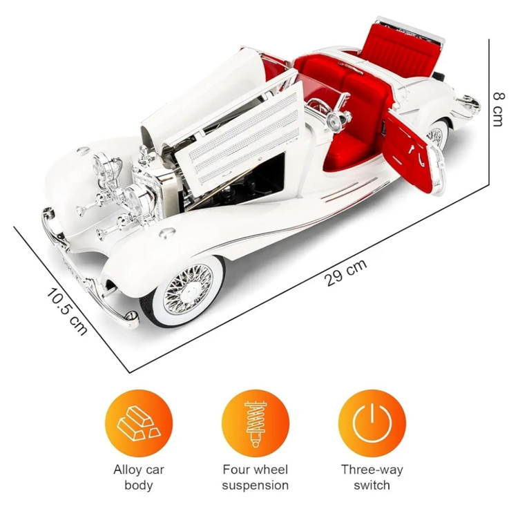 ماشین عقبکش بنز K500 مقیاس 1:18 کد CZ1805A