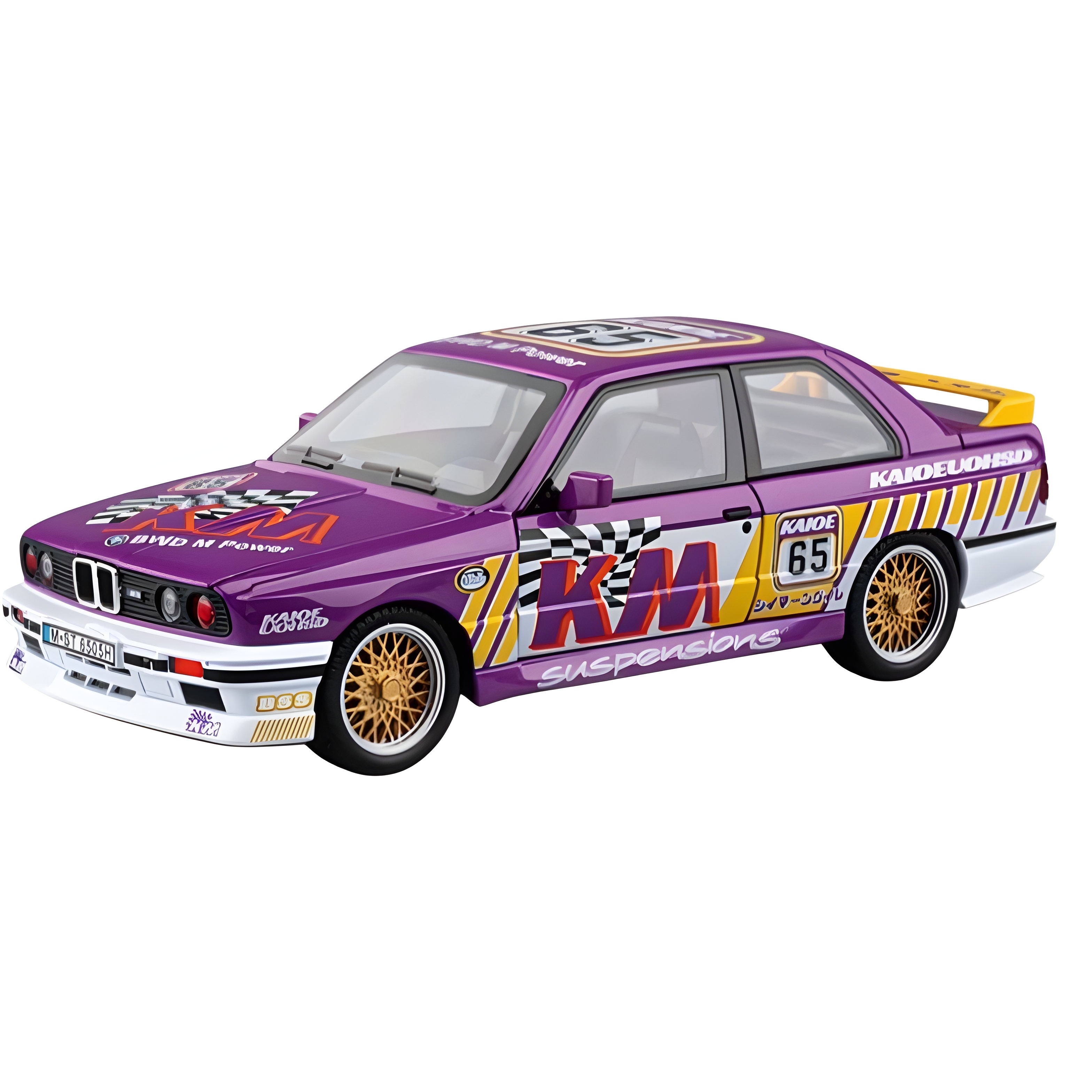 ماکت بی‌ام‌و bmw m3 تیوتینگ موزیکال ۴ درب بازشو