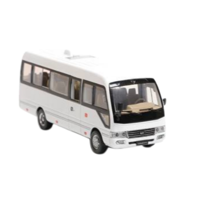 ماکت اتوبوس تویوتا موزیکال چراغ‌دار کد B2452