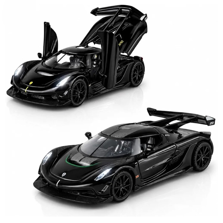 ماکت ماشین عقبکش فلزی Koenigsegg JESKO کد CZ163A