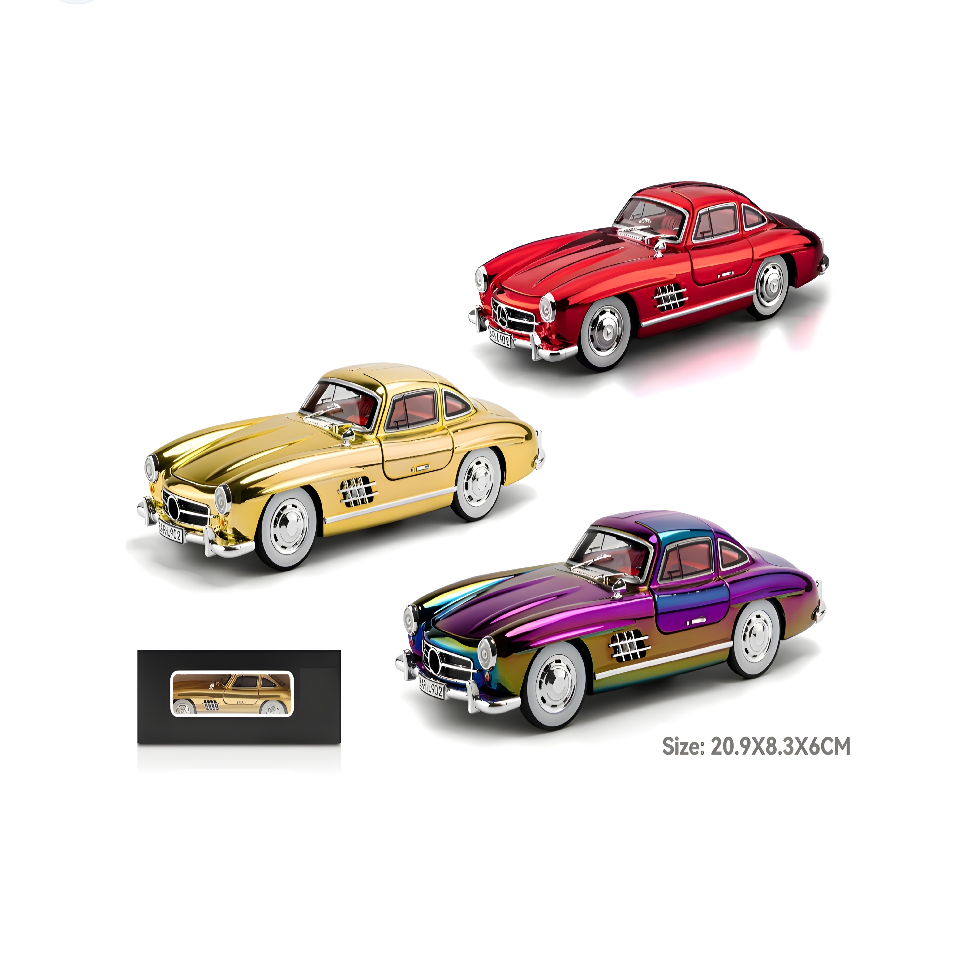 ماکت ماشین بنز SL300 عقبکش کد CZ192