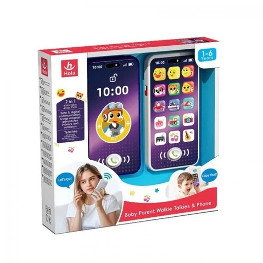 اسباب بازی موبایل لمسی و تاکی واکی برند هولا کد 8965
