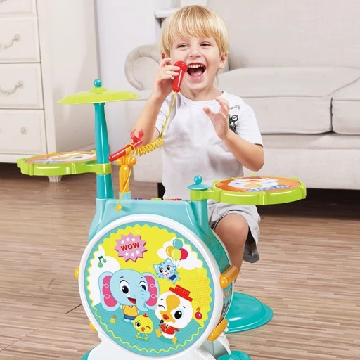 اسباب بازی ست جاز و درام کودک برند هولا کد 3130