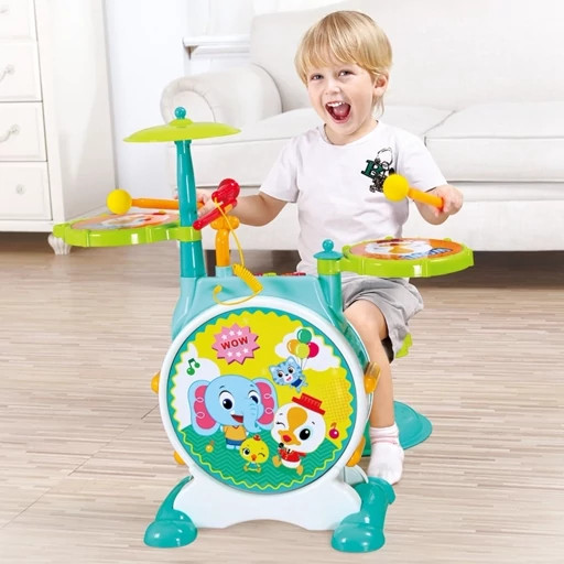 اسباب بازی ست جاز و درام کودک برند هولا کد 3130