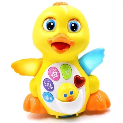 اسباب بازی جوجه موزیکال چراغدار برند هولا کد 808