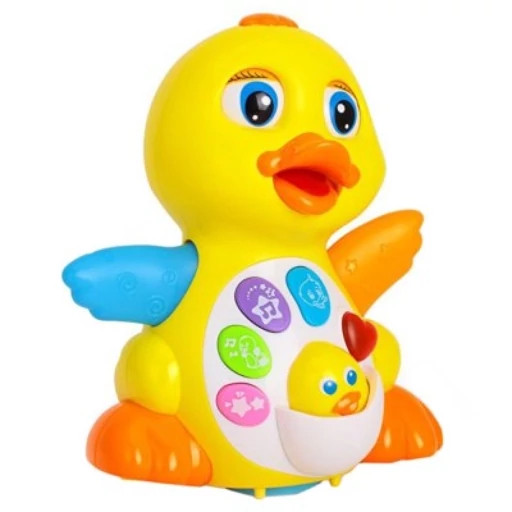 اسباب بازی جوجه موزیکال چراغدار برند هولا کد 808