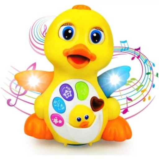 اسباب بازی جوجه موزیکال چراغدار برند هولا کد 808