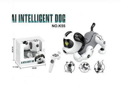 سگ رباتیک ملق زن کنترلی شارژی کد k55