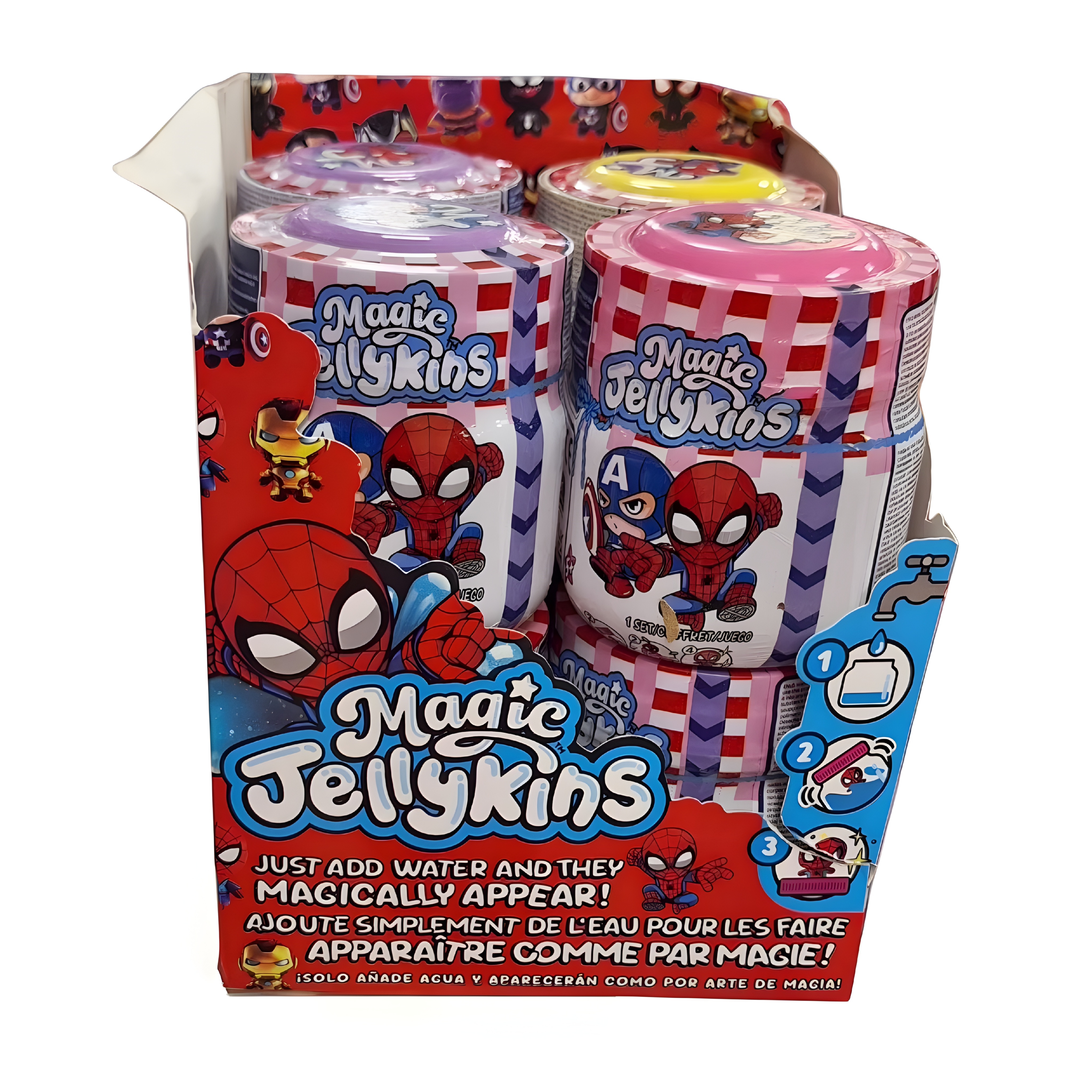 سوپرایزی جادویی اسپایدرمن magic jellykins