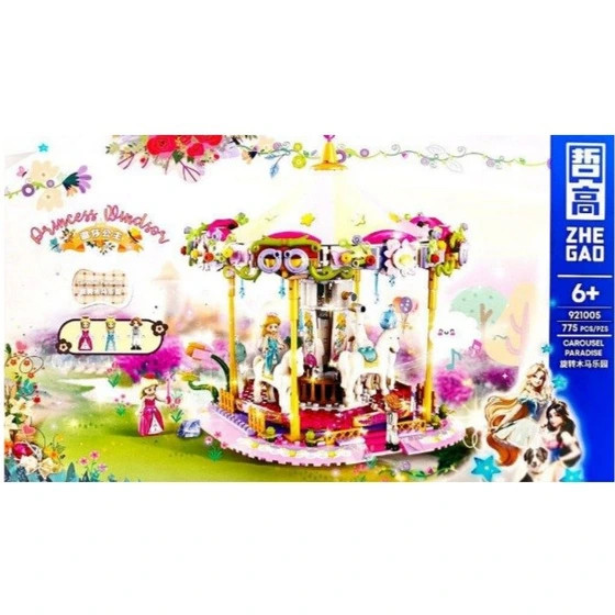 لگو ساختنی چرخ و فلک ۷۵۵ قطعه carousel paradise کد 921005