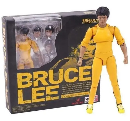 اکشن فیگور بروسلی Bruce Lee برند SHF ارتفاع 14 سانت