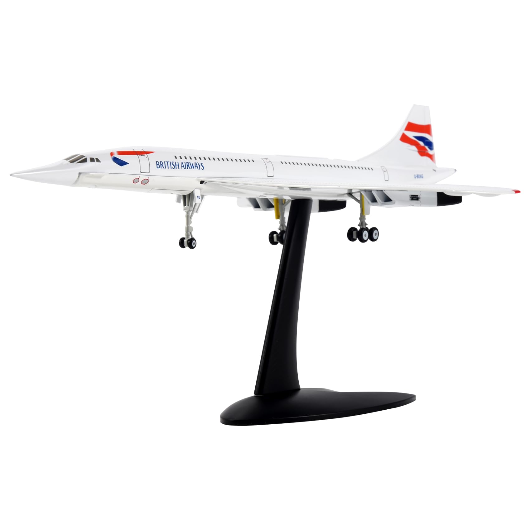 ماکت هوایپما British airways جعبه‌دار فلزی اسکیل ۱/۲۰۰