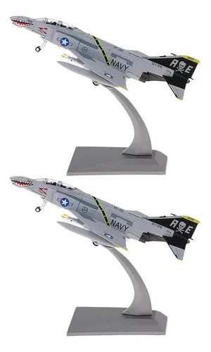 ماکت هوایپما F4 phantom جعبهدار فلزی اسکیل ۱/۱۰۰