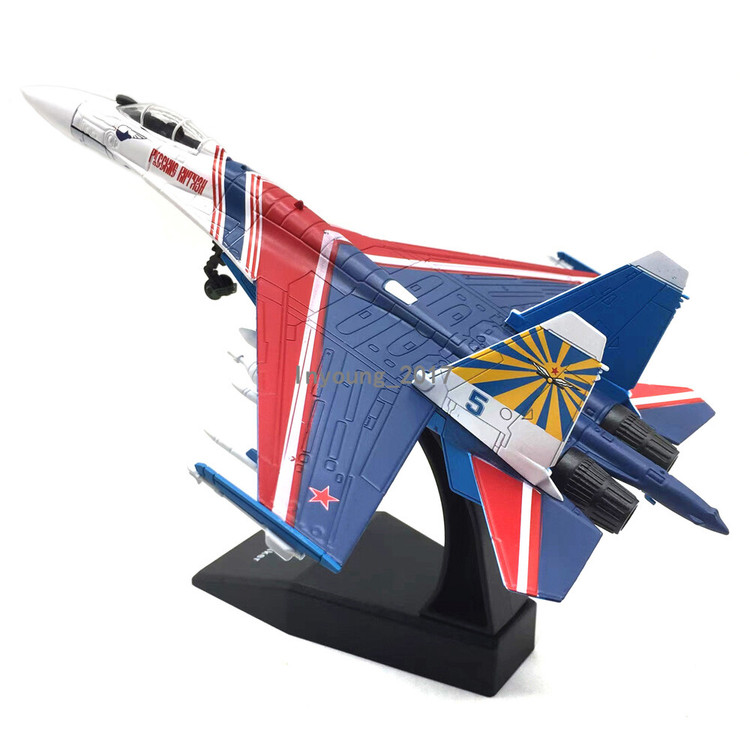 ماکت هواپیما (Red)Su 35 جعبهدار و فلزی اسکیل ۱/۱۰۰