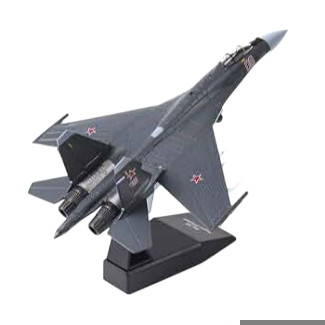 ماکت هواپیما (Grey)Su 35 جعبهدار و فلزی اسکیل ۱/۱۰۰