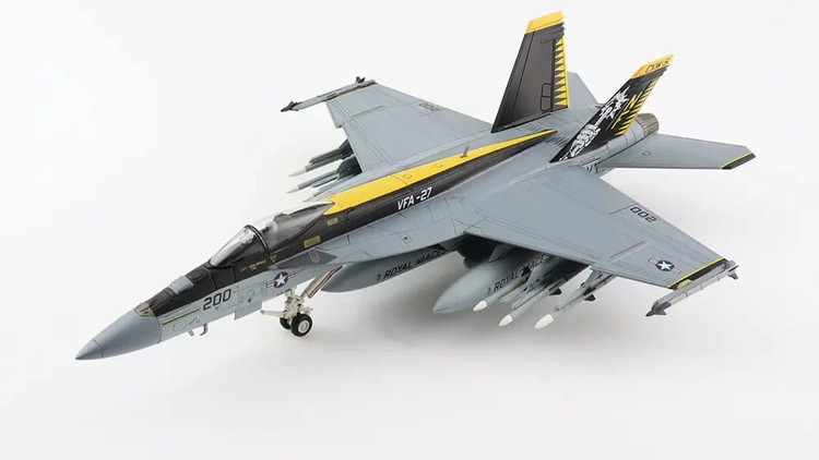 ماکت هواپیما US F18 جعبهدار و فلزی اسکیل ۱/۱۰۰