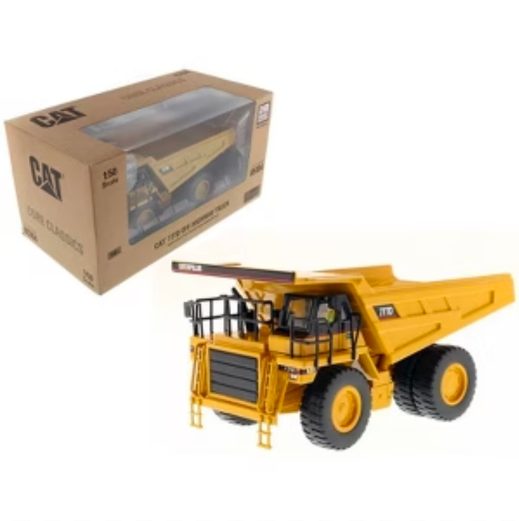 ماکت کامیون کمپرسی 775E فلزی اورجینال برند cat مقیاس ۱:۶۴ کد 84653