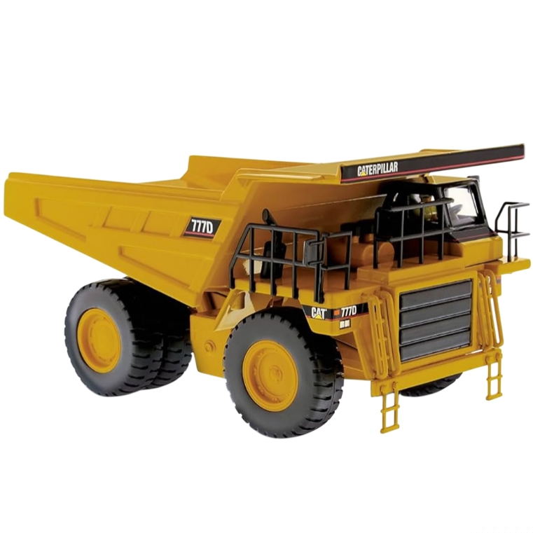 ماکت کامیون کمپرسی 775E فلزی اورجینال برند cat مقیاس ۱:۶۴ کد 84653