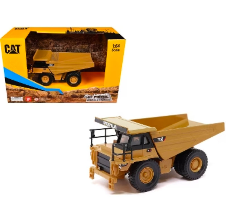 ماکت کامیون کمپرسی 775E فلزی اورجینال برند cat مقیاس ۱:۶۴ کد 84653