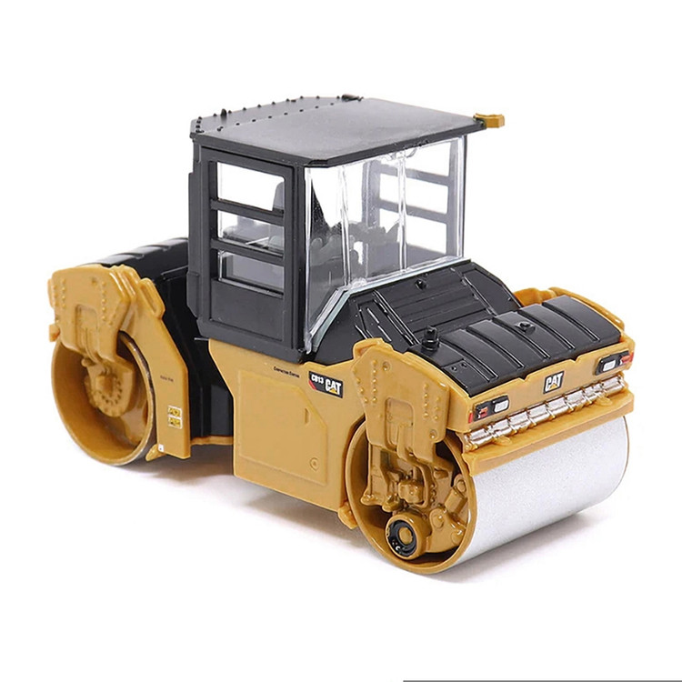 ماکت غلتک ارتعاشی پشت سر هم فلزی اورجینال برند cat مقیاس ۱:۶۴ کد 84641cs