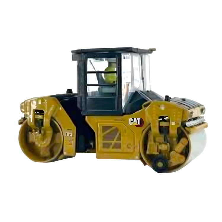 ماکت غلتک ارتعاشی پشت سر هم فلزی اورجینال برند cat مقیاس ۱:۶۴ کد 84641cs