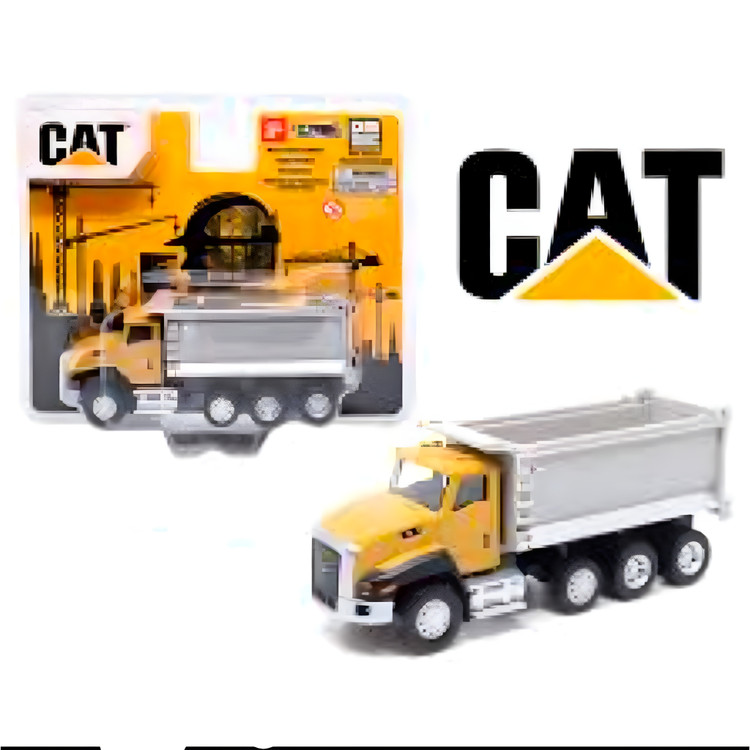 ماکت کامیون کمپرسی CT660 فلزی اورجینال برند cat مقیاس ۱:۶۴ کد 8464۳cs