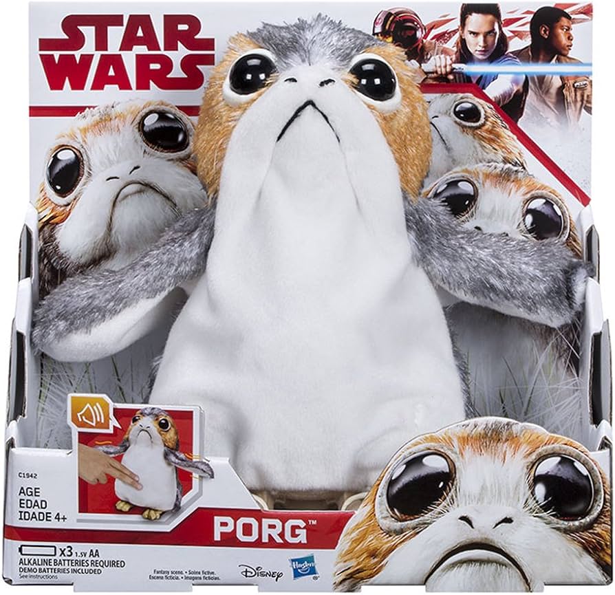 عروسک جغد موزیکال star wars اورجینال