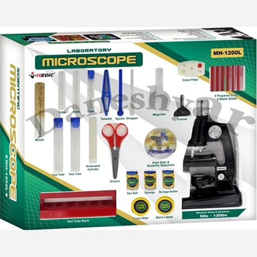 میکروسکوپ آزمایشگاهی ۱۲۰۰ برابر برند مدیک کد L1200