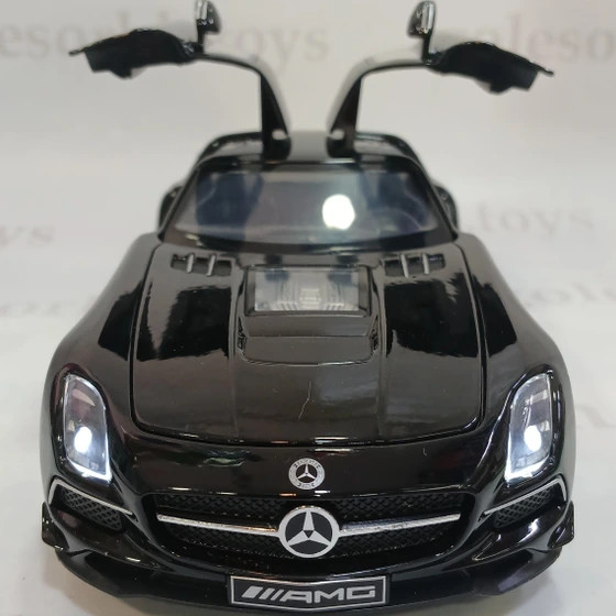 ماکت ماشین عقب کش فلزی بنز جی تی AMG مقیاس ۱/۲۴ کد B 2451