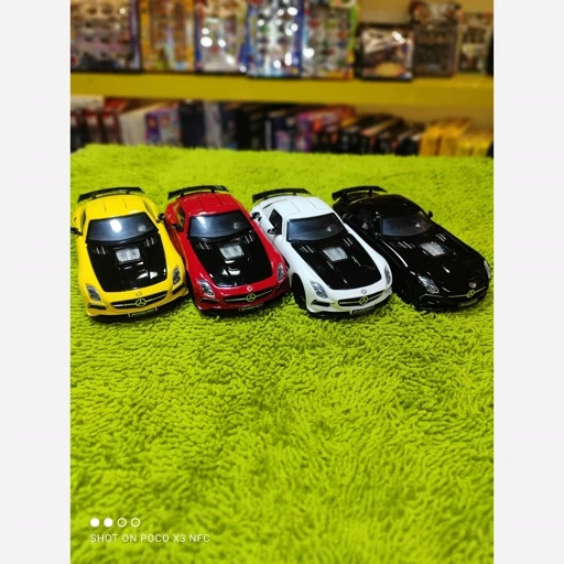 ماکت ماشین عقب کش فلزی بنز جی تی AMG مقیاس ۱/۲۴ کد B 2451