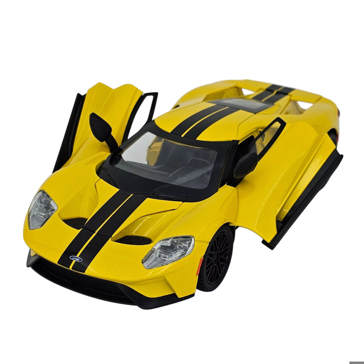 ماکت ماشین فلزی مدل Ford GT موزیکال چراغدار باکس مقیاس ۱:۲۴ کد CZ219A