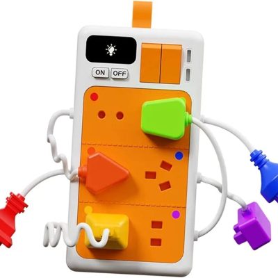 اسباب بازی سنسور برد طرح کلید محافظ برق موزیکال چراغ‌دار کد LDJ255