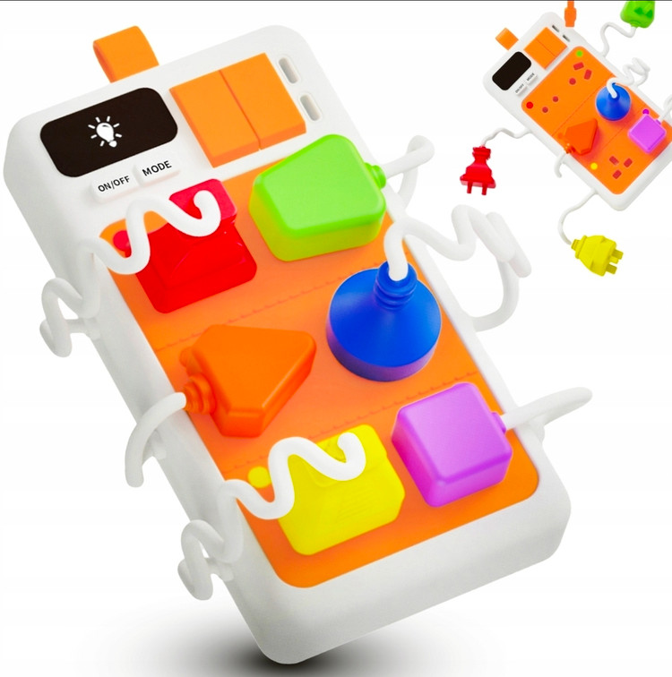 اسباب بازی سنسور برد طرح کلید محافظ برق موزیکال چراغدار کد LDJ255