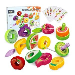 اسباب بازی فکری نخ و اشکال طرح میوه کد M10C