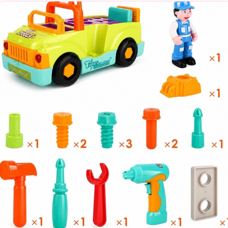 هالی تویز کامیون ابزاری کد 6109