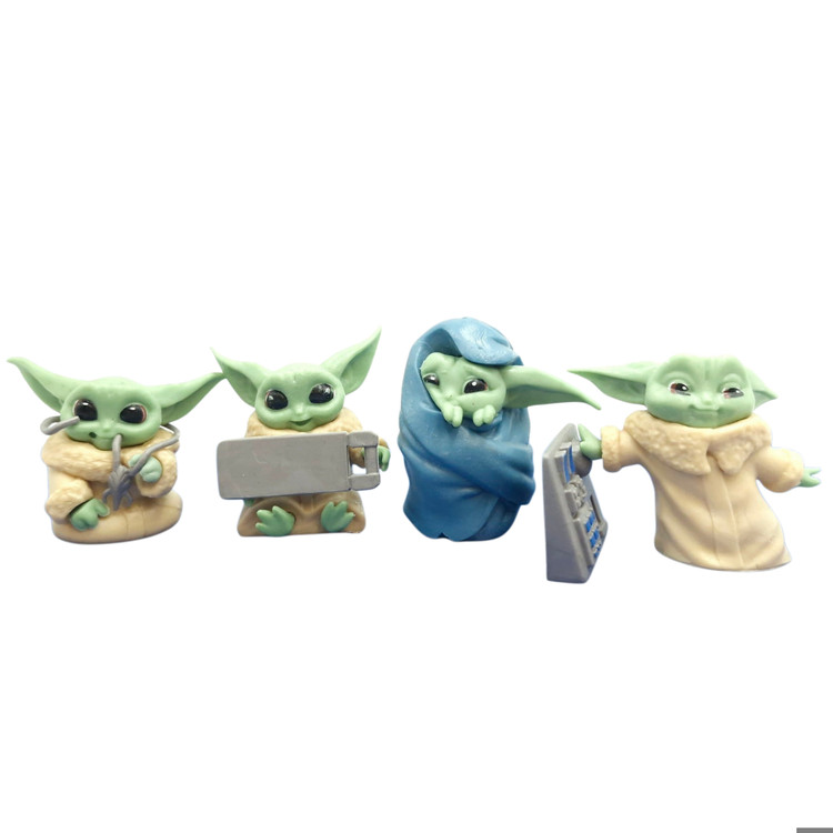 فیگور ست ۱۰ عددی بچه یودا baby yoda در ابعاد ۶ در ۴ سانت
